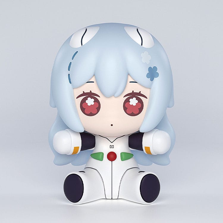 Neon Genesis Evangelion: Rebuild of Evangelion Huggy Good Smile Chibi Figure Rei Ayanami: Long Hair Ver. 7 centimetri