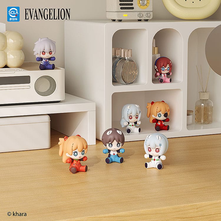 Neon Genesis Evangelion: Rebuild of Evangelion Huggy Good Smile Chibi Figure Rei Ayanami: Long Hair Ver. 7 centimetri
