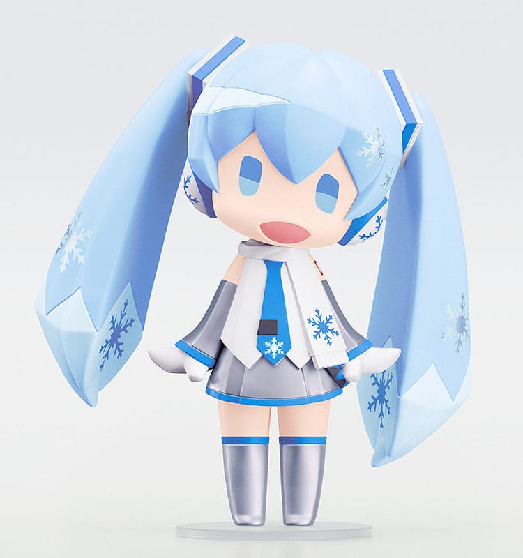 Serie vocale dei personaggi 01: Hatsune Miku CIAO! GOOD SMILE Action Figure Snow Miku 10 cm