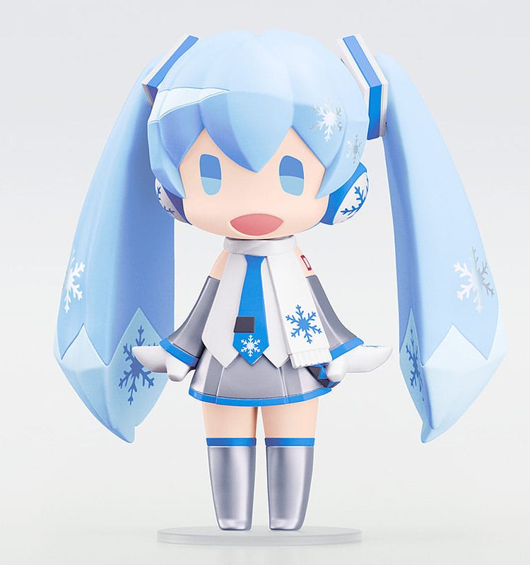 Serie vocale dei personaggi 01: Hatsune Miku CIAO! GOOD SMILE Action Figure Snow Miku 10 cm