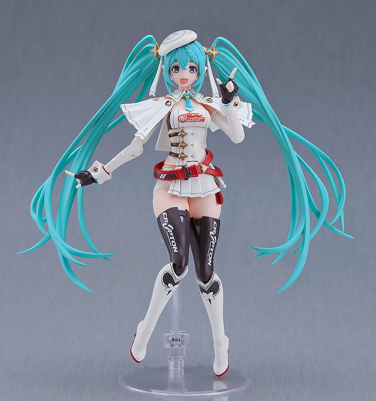 Kit modello in plastica Hatsune Miku GT Project Plamatea Racing Miku: 2023 Ver. 15 centimetri