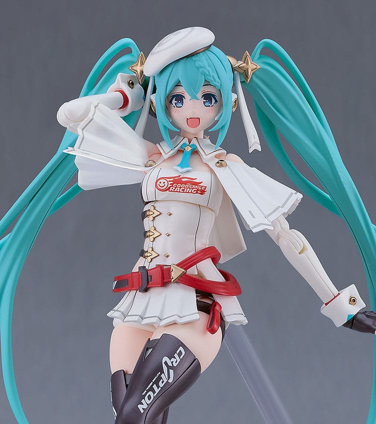 Kit modello in plastica Hatsune Miku GT Project Plamatea Racing Miku: 2023 Ver. 15 centimetri