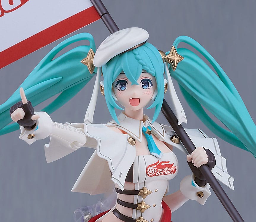Kit modello in plastica Hatsune Miku GT Project Plamatea Racing Miku: 2023 Ver. 15 centimetri
