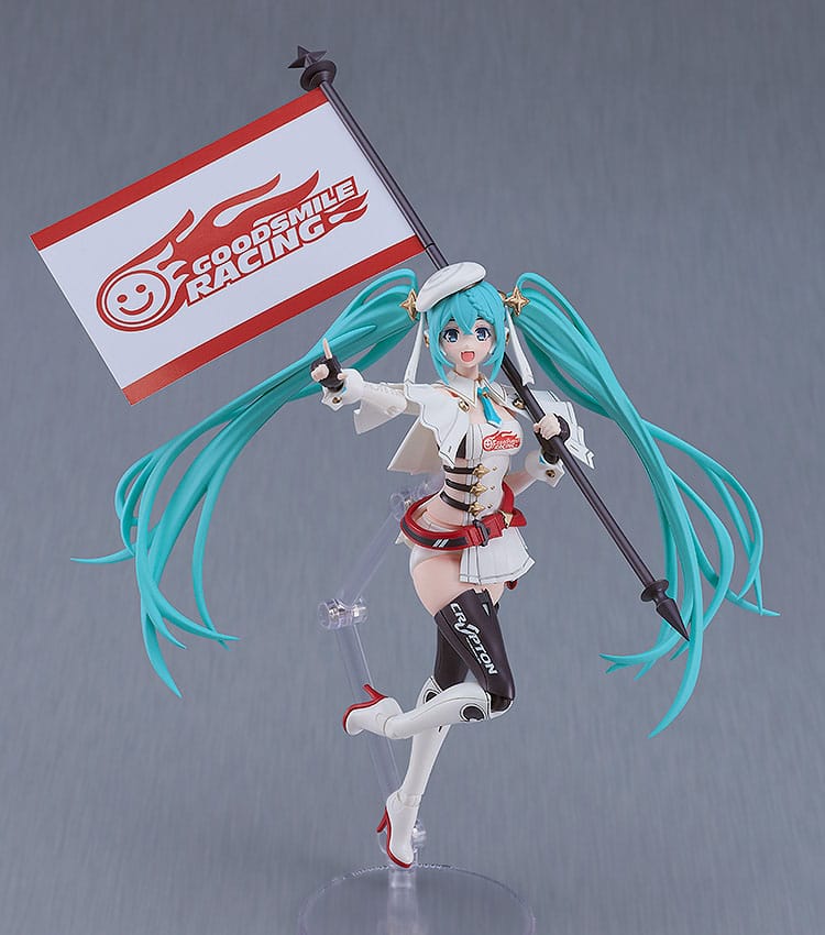 Kit modello in plastica Hatsune Miku GT Project Plamatea Racing Miku: 2023 Ver. 15 centimetri