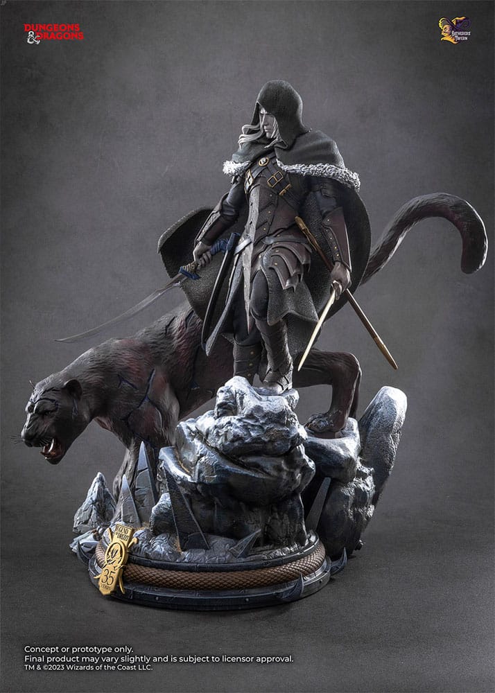 Dungeons & Dragons Statue 1/4 Drizzt Do'Urden (35th Anniversary Edition) Previews Exclusive 40 cm