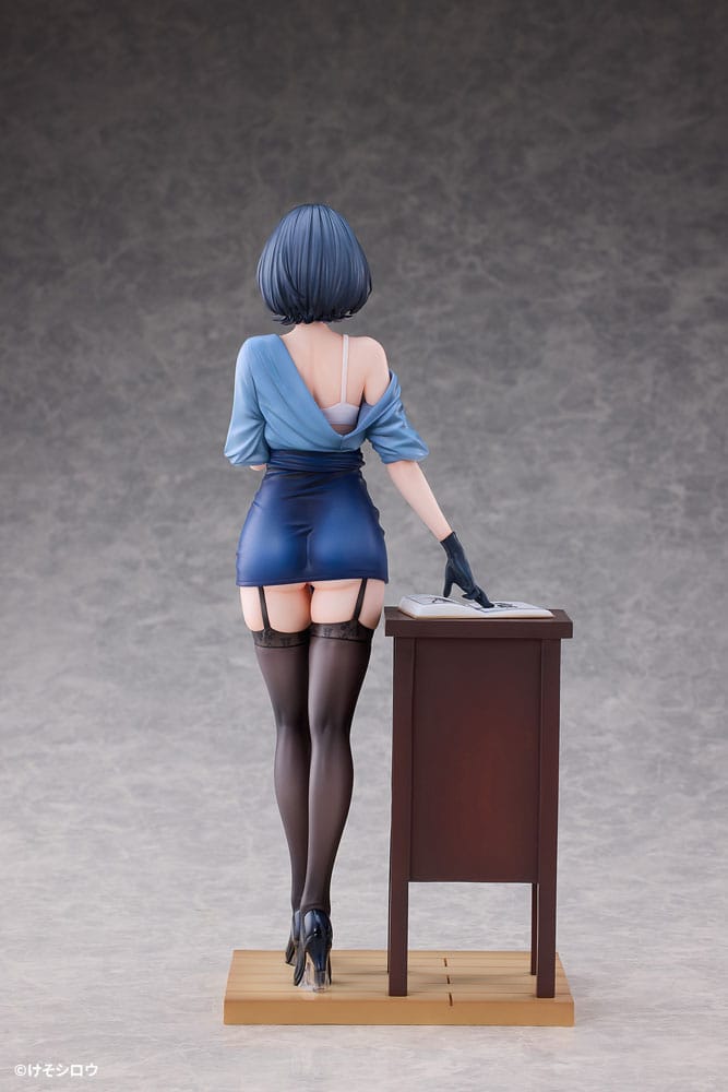 Original Character PVC Statue 1/6 Toutotsu ni Nugidasu Tennen Bijutsu Kyoushi Rumi Illustration by Keso Shirou 28 cm