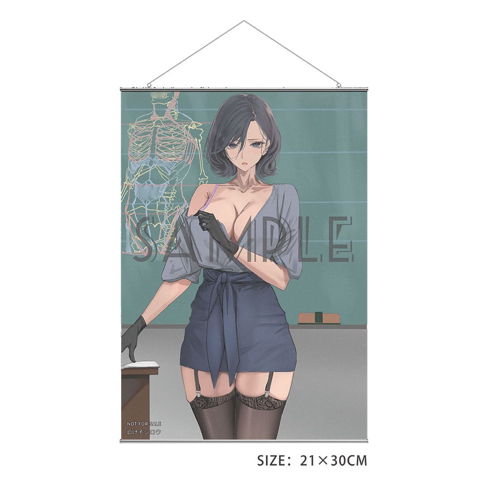Original Character PVC Statue 1/6 Toutotsu ni Nugidasu Tennen Bijutsu Kyoushi Rumi Illustration by Keso Shirou 28 cm