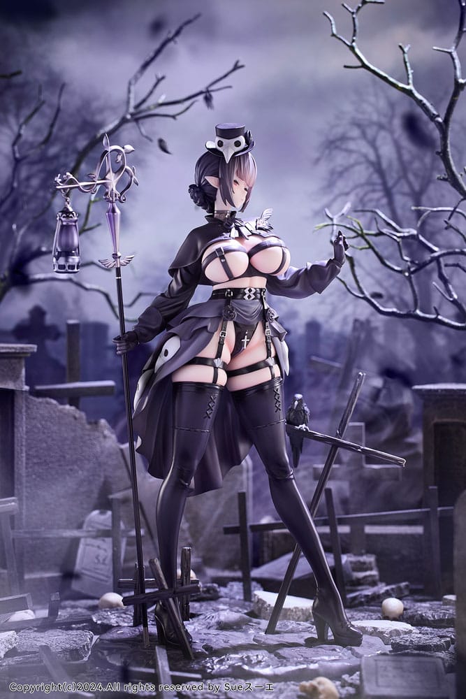 Original Character PVC Statue 1/6 Pest Doctor Kara Deluxe Edition 30 cm