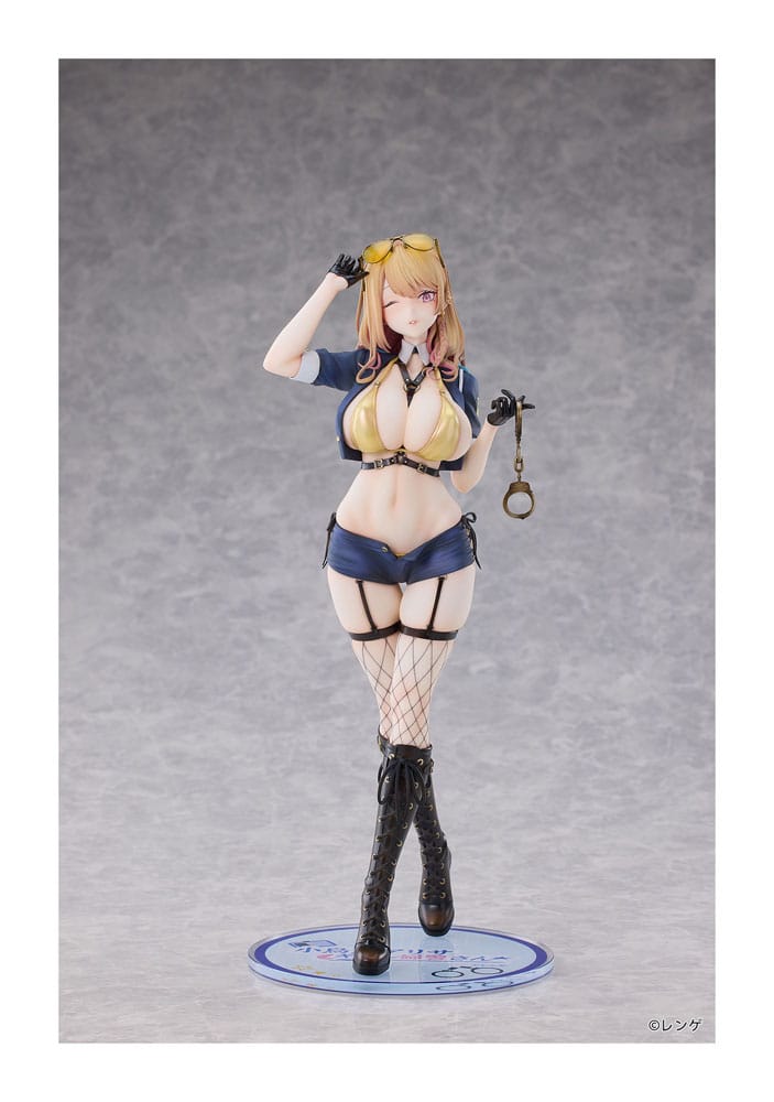 Original Character PVC Statue 1/6 Gal Policewoman Takanashi Arisa Deluxe Edition 27 cm