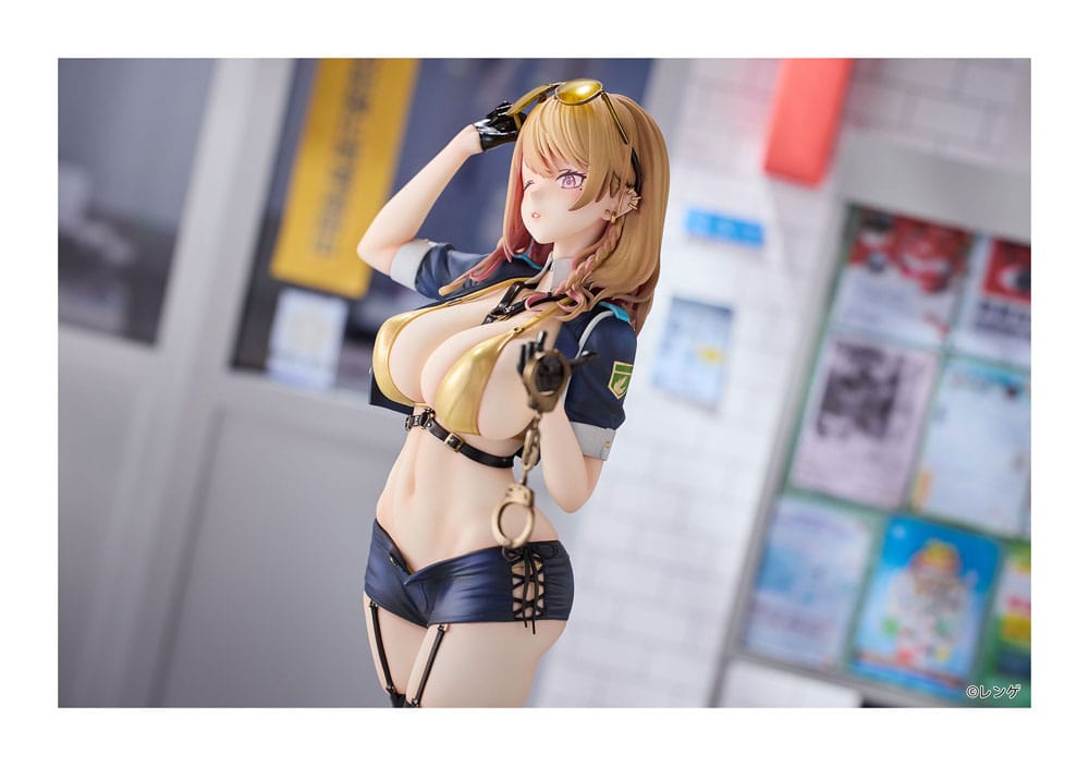 Original Character PVC Statue 1/6 Gal Policewoman Takanashi Arisa Deluxe Edition 27 cm