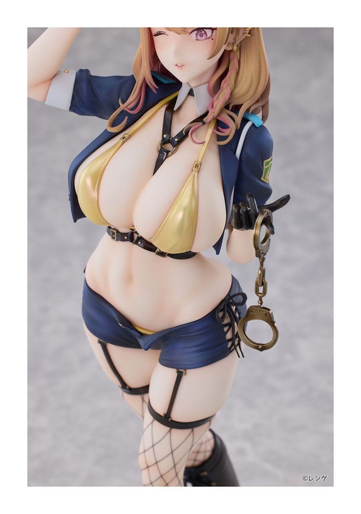 Original Character PVC Statue 1/6 Gal Policewoman Takanashi Arisa Deluxe Edition 27 cm