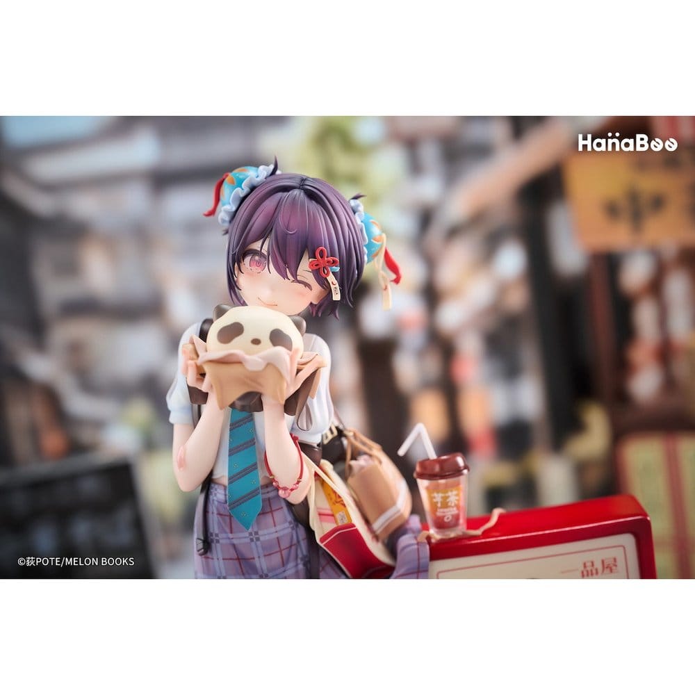 Original Character PVC Figure 1/6 Panda Nikuman-chan Deluxe Edition 26 cm