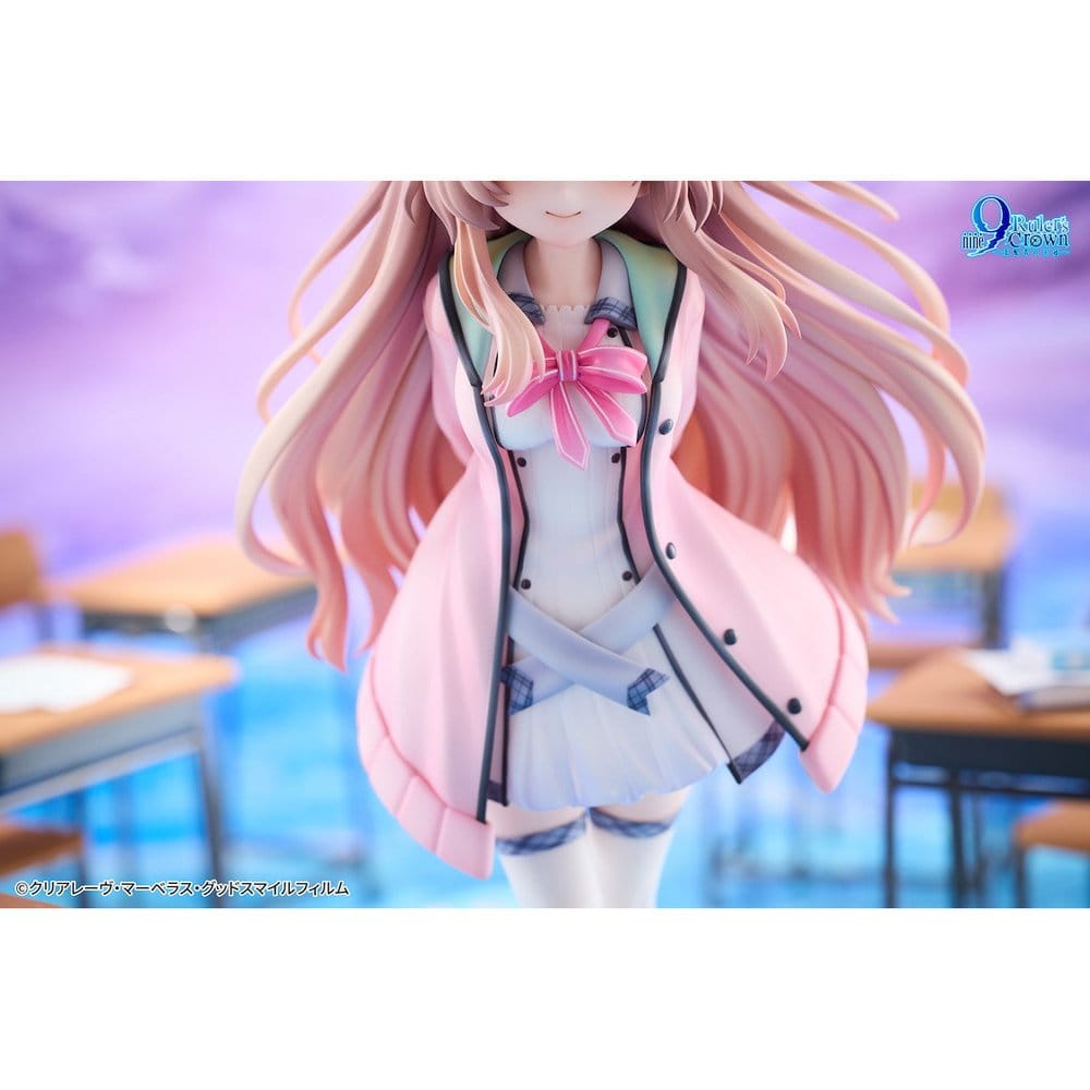 9-nine- PVC Figure 1/6 Ruler's Crown Miyako Kujo 25 cm