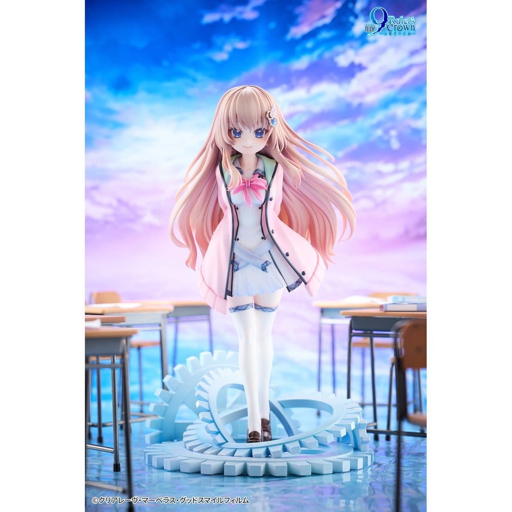 9-nine- PVC Figure 1/6 Ruler's Crown Miyako Kujo Deluxe Edition 25 cm