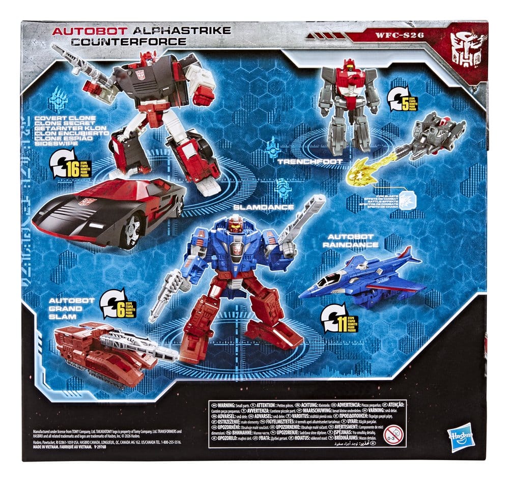 Transformers Generations War for Cybertron: Siege Action Figure 3-Pack Autobot Alphastrike Counterforce