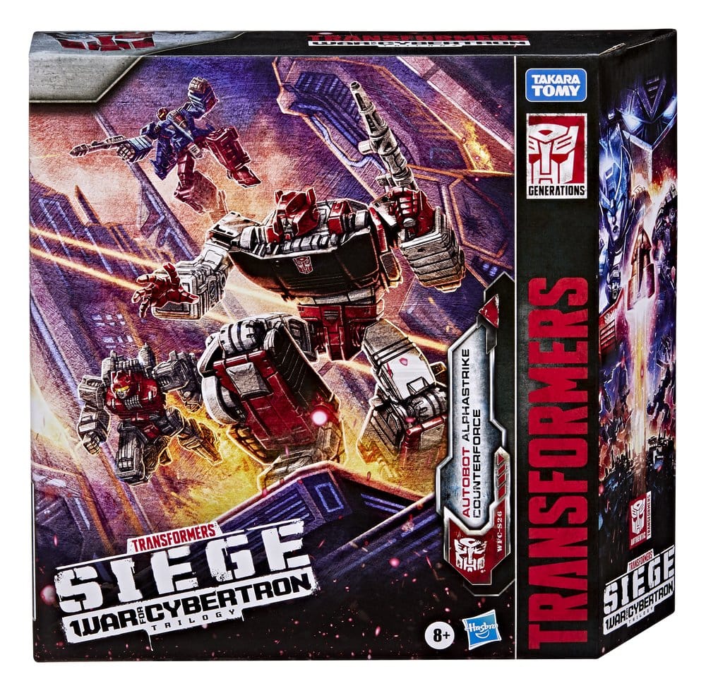Transformers Generations War for Cybertron: Siege Action Figure 3-Pack Autobot Alphastrike Counterforce
