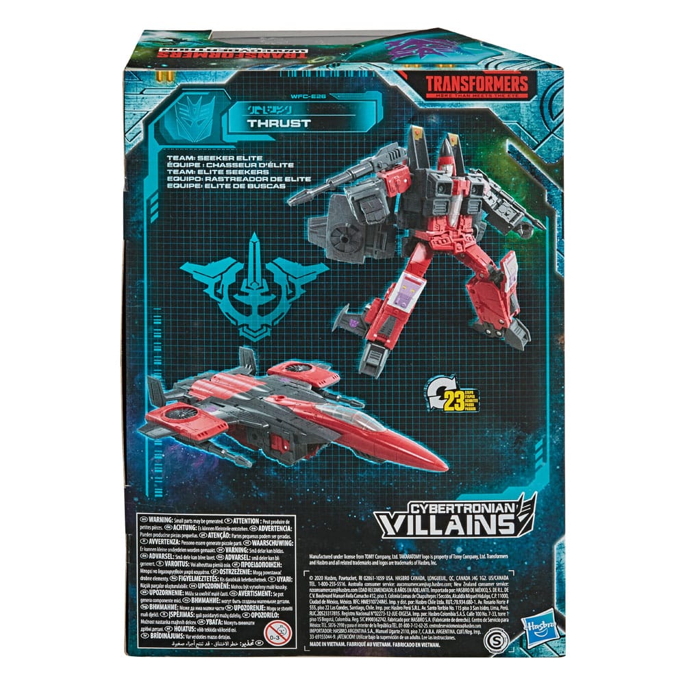 Transformers Generations War for Cybertron: Earthrise Voyager Class Action Figure Thrust 18 cm