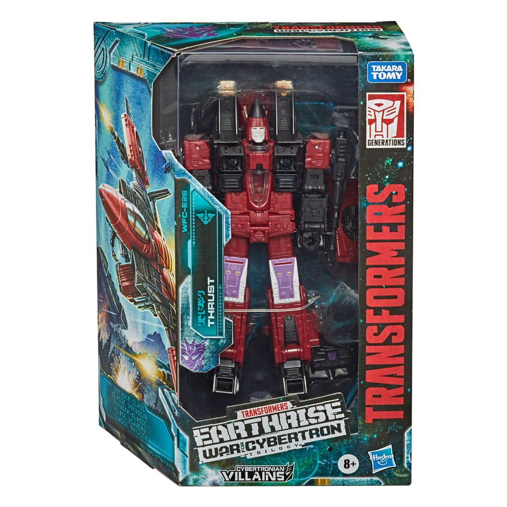 Transformers Generations War for Cybertron: Earthrise Voyager Class Action Figure Thrust 18 cm