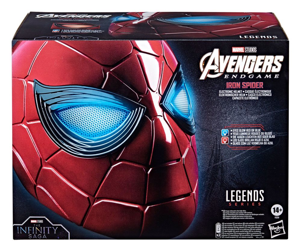 Avengers: Endgame Marvel Legends Series Electronic Helmet Iron Spider