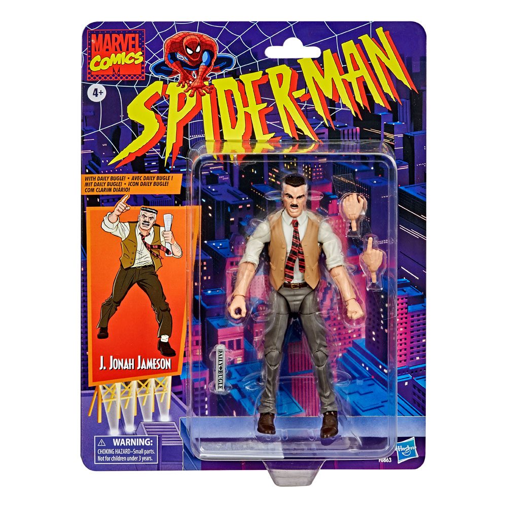 Spider-Man Marvel Retro Collection Action Figure J. Jonah Jameson 15 cm
