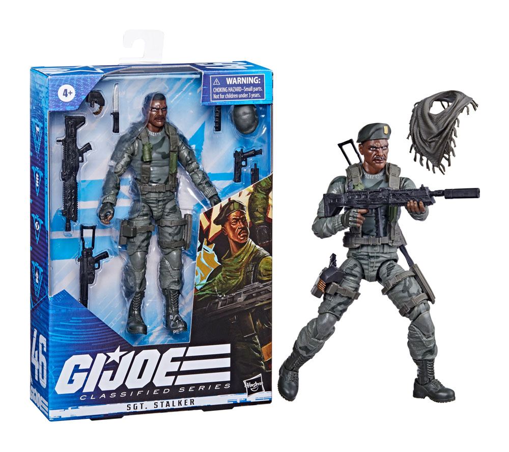 G.I. Joe Classified Series Action Figure 2023 Sgt. Stalker 15 cm