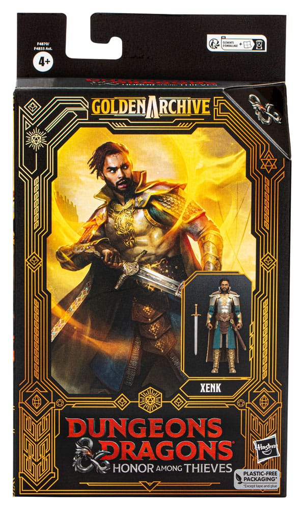 Dungeons &amp; Dragons: L'onore dei ladri Golden Archive Action Figure Xenk 15 cm