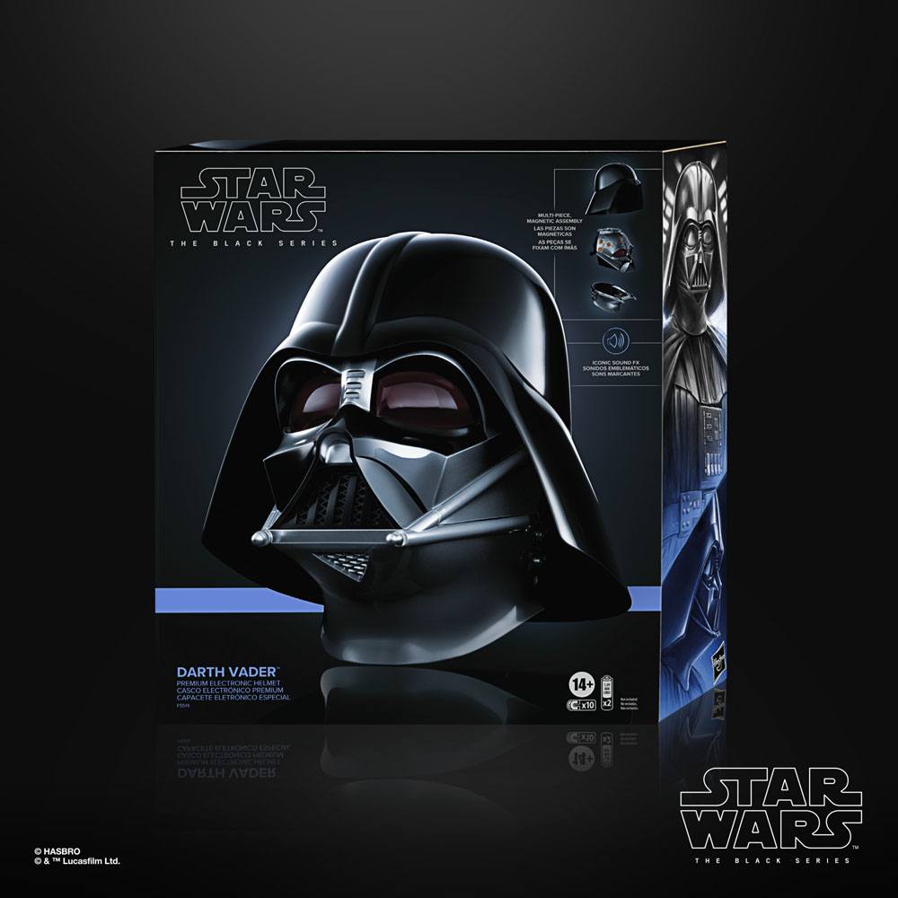 Star Wars: Obi-Wan Kenobi Black Series Darth Vader Electronic Helmet