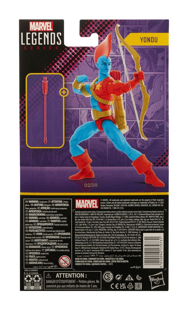 Guardians of the Galaxy Comics Marvel Legends Action Figure Yondu 15 cm