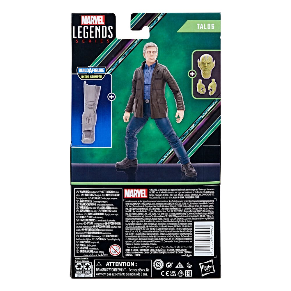 Secret Invasion Marvel Legends Action Figure Talos (BAF: Hydra Stomper) 15 cm