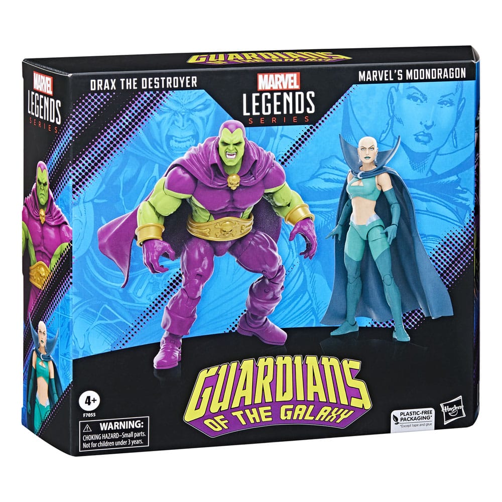 Guardians of the Galaxy Marvel Legends Action Figure 2-Pack Drax the Destroyer &amp; Marvel's Moondragon 15 cm