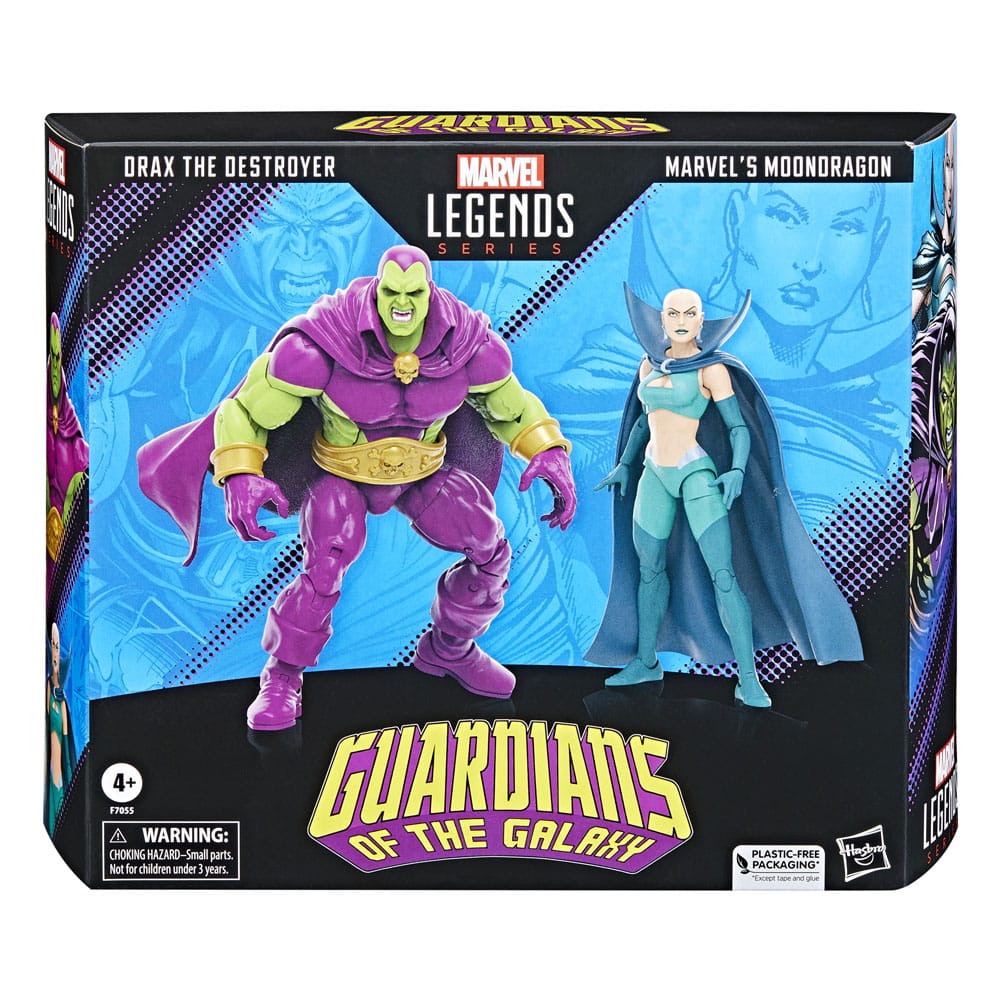 Guardians of the Galaxy Marvel Legends Action Figure 2-Pack Drax the Destroyer &amp; Marvel's Moondragon 15 cm