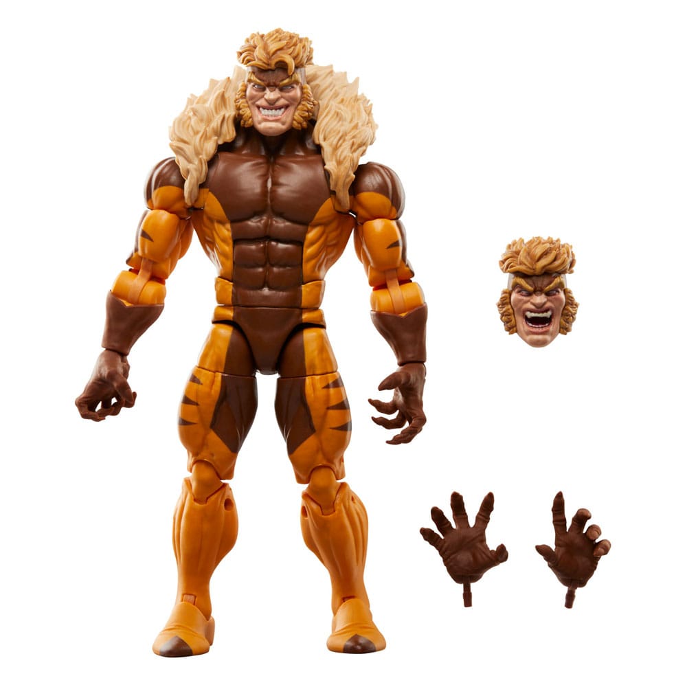 Wolverine 50th Anniversary Marvel Legends Action Figure 2-Pack Marvel's Logan & Sabretooth 15 cm