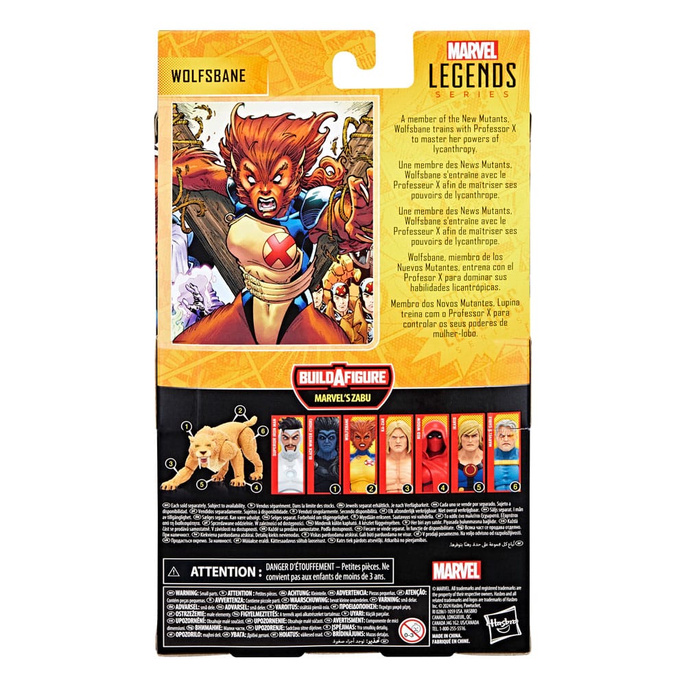 Marvel Legends Wolfsbane (BAF: Marvel's Zabu) 6-Inch Action Figure