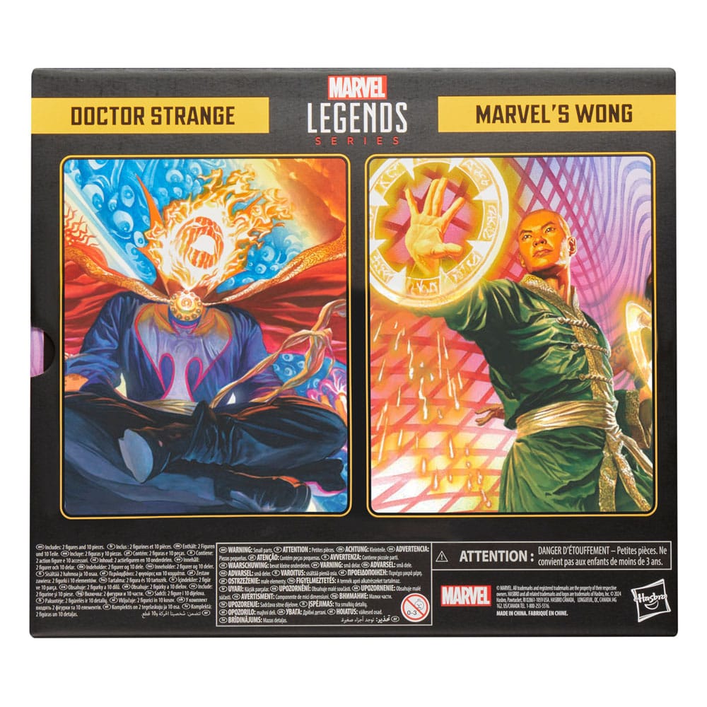Doctor Strange Marvel Legends Action Figure 3-Pack Doctor Strange, Wong & Bats 15 cm