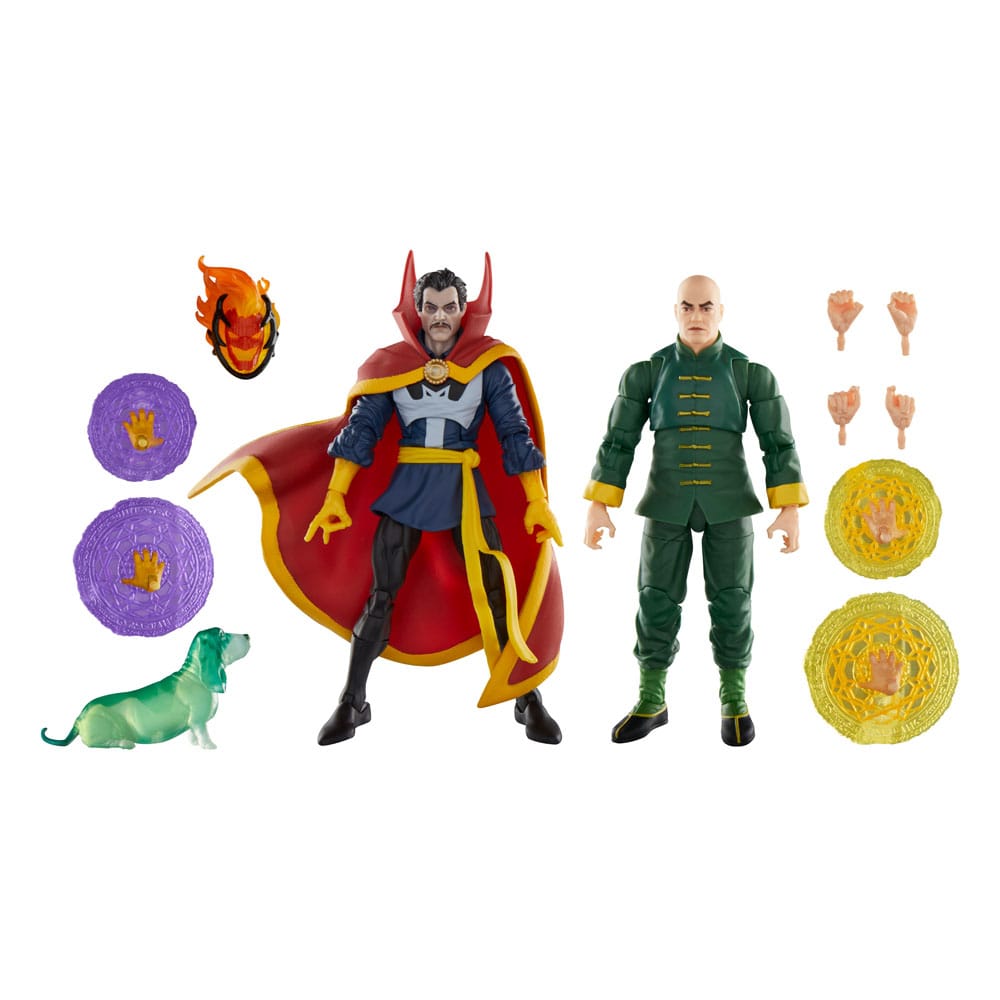 Doctor Strange Marvel Legends Action Figure 3-Pack Doctor Strange, Wong & Bats 15 cm