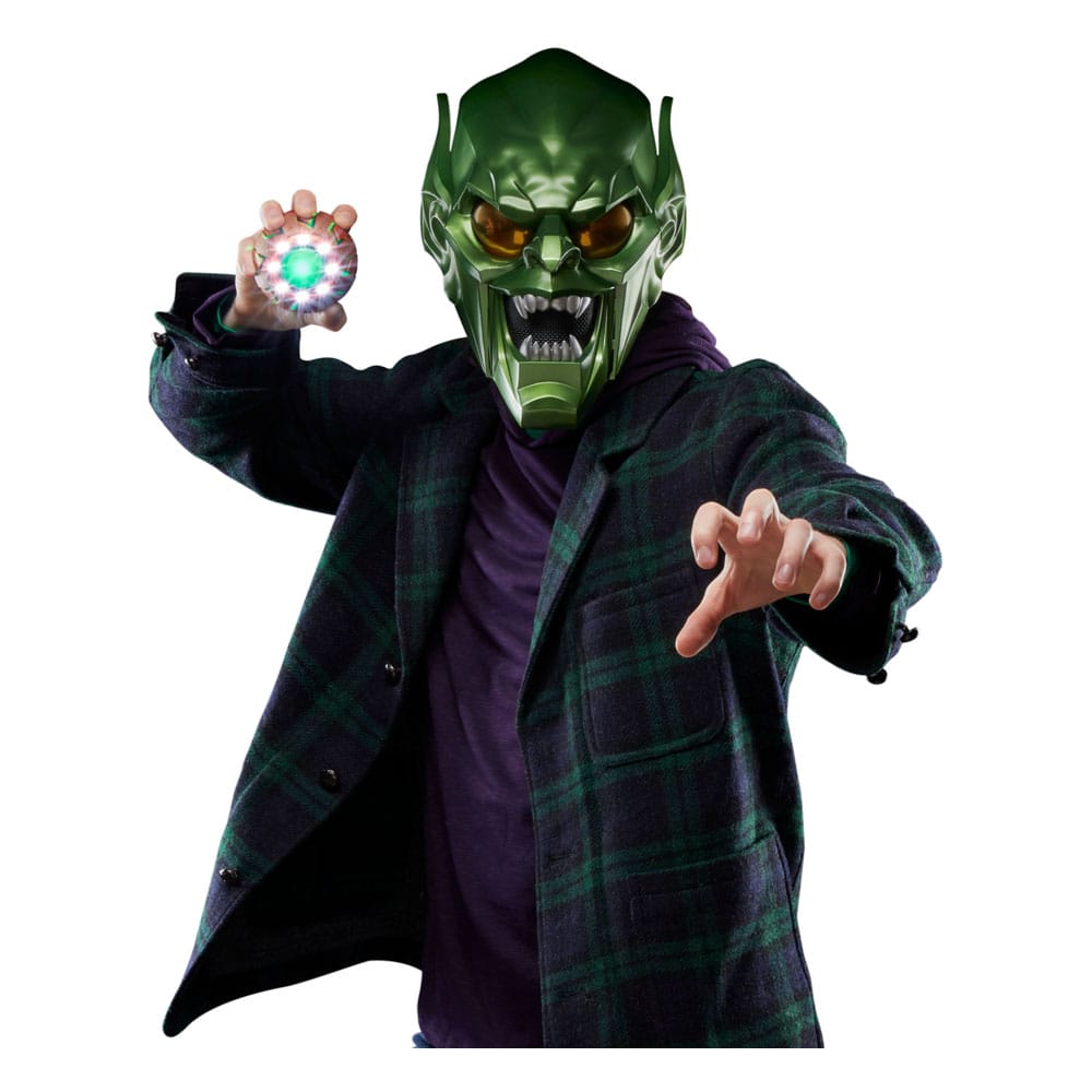 Spider-Man: No Way Home Marvel Legends Roleplay Replica Green Goblin Premium Helmet