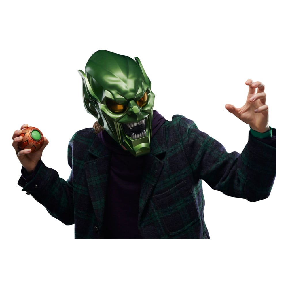 Spider-Man: No Way Home Marvel Legends Roleplay Replica Green Goblin Premium Helmet