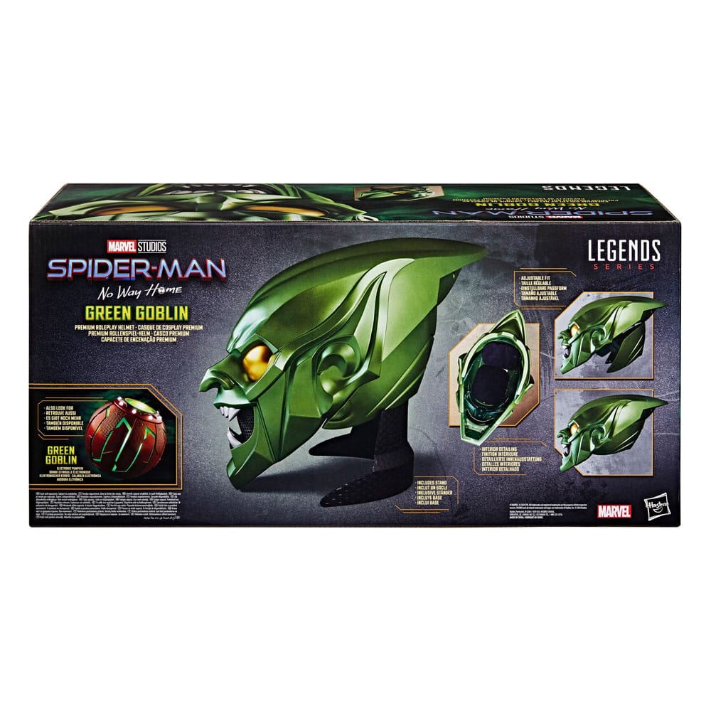 Spider-Man: No Way Home Marvel Legends Roleplay Replica Green Goblin Premium Helmet