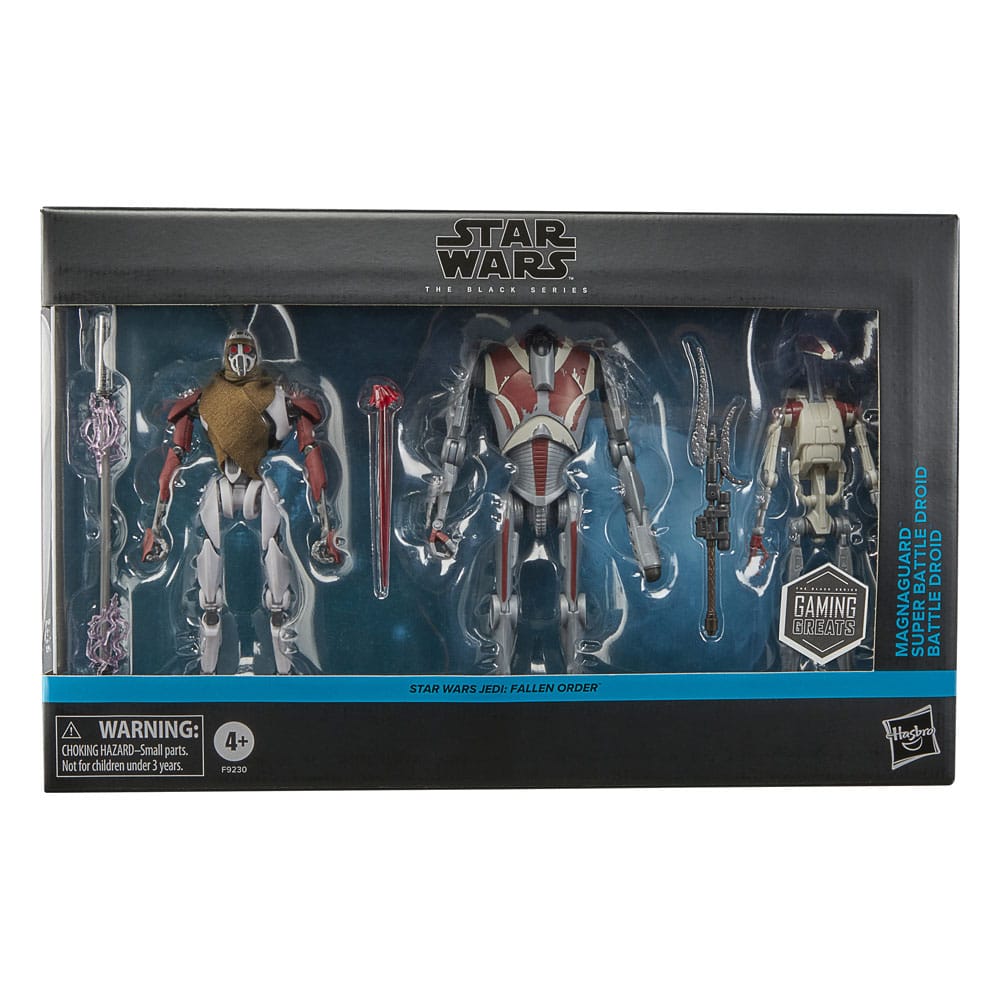 Star Wars Jedi: Survivor Black Series Action Figure 3-Pack Magna Guard, Super Battle Droid &amp; Battle Droid