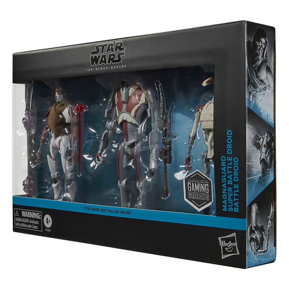 Star Wars Jedi: Survivor Black Series Action Figure 3-Pack Magna Guard, Super Battle Droid &amp; Battle Droid