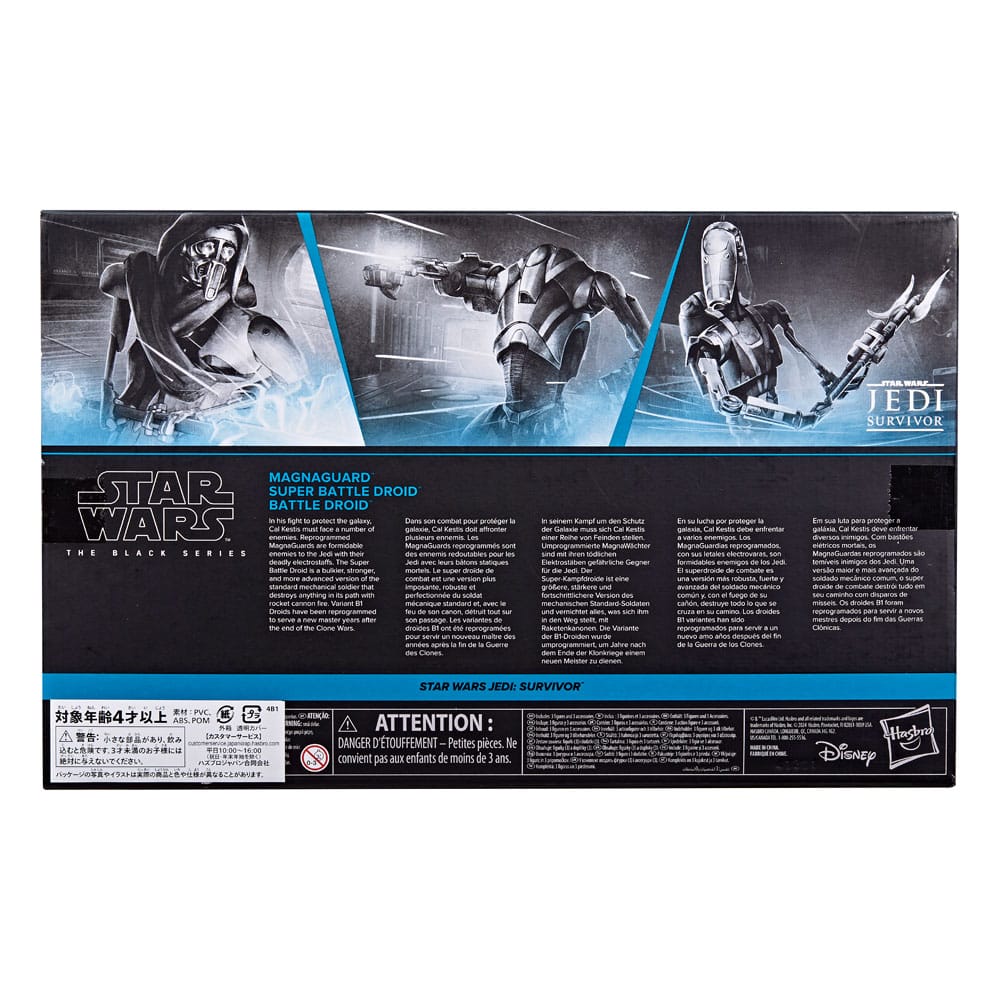 Star Wars Jedi: Survivor Black Series Action Figure 3-Pack Magna Guard, Super Battle Droid &amp; Battle Droid