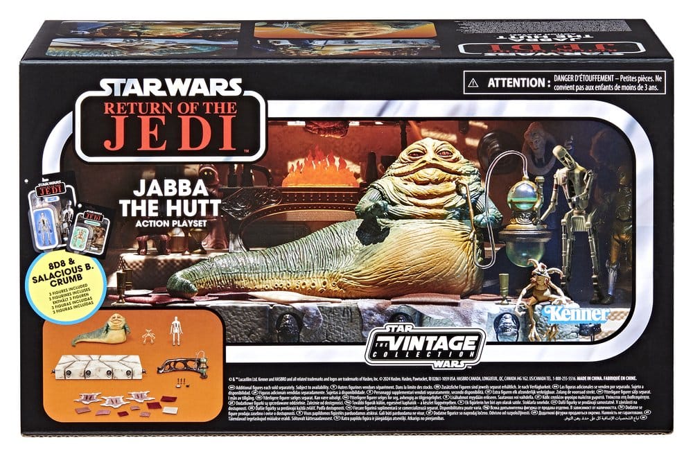 Star Wars Episode VI Vintage Collection Playset Jabba the Hutt 10 cm