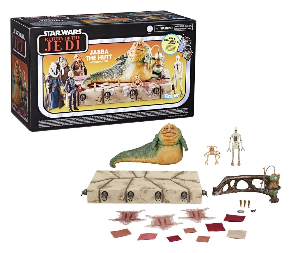Star Wars Episode VI Vintage Collection Playset Jabba the Hutt 10 cm