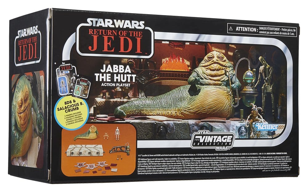 Star Wars Episode VI Vintage Collection Playset Jabba the Hutt 10 cm