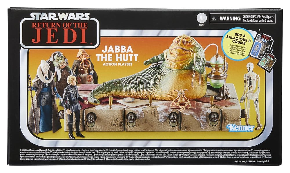 Star Wars Episode VI Vintage Collection Playset Jabba the Hutt 10 cm