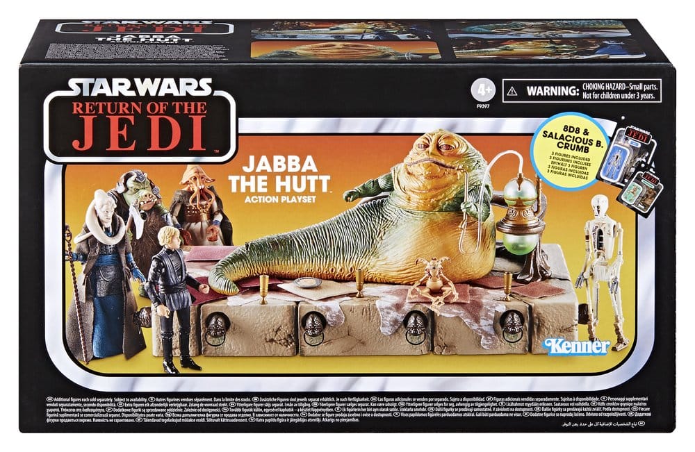 Star Wars Episode VI Vintage Collection Playset Jabba the Hutt 10 cm