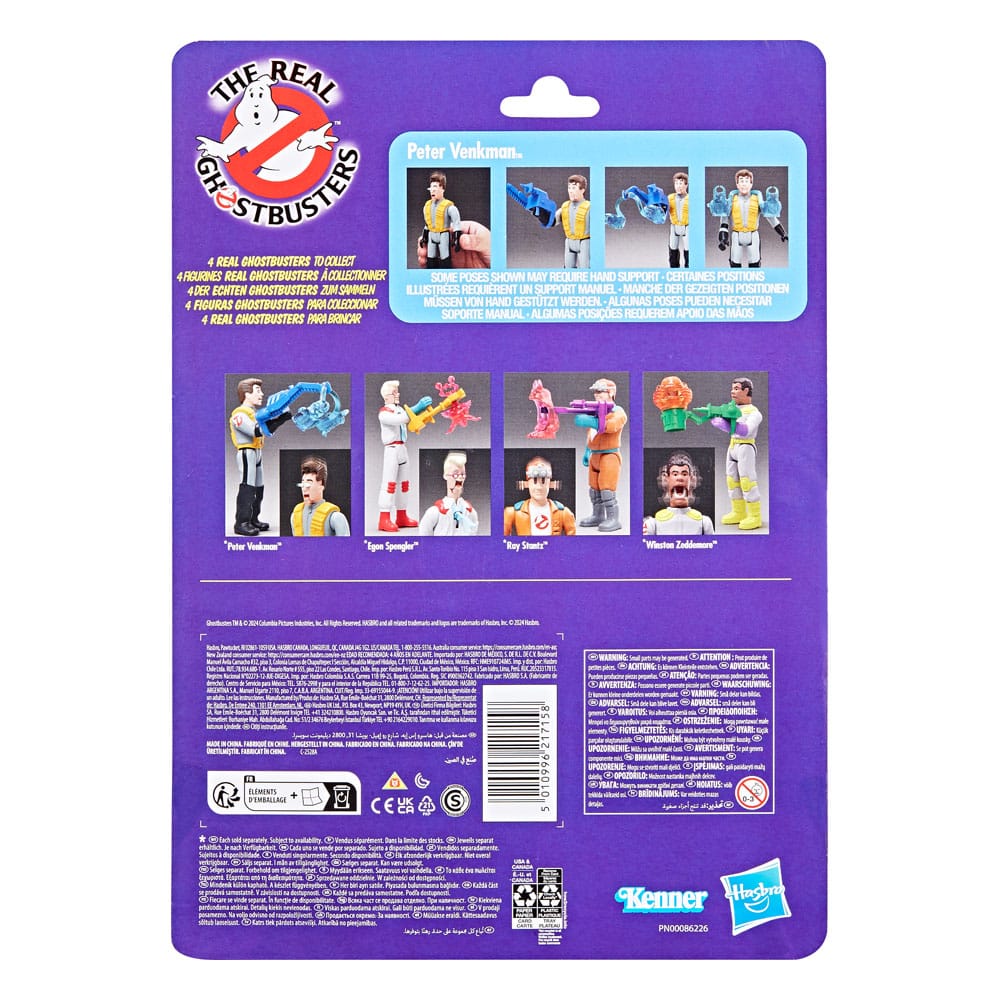 La vera action figure Kenner Classics di Ghostbusters, Peter Venkman e la coppia raccapricciante Geist