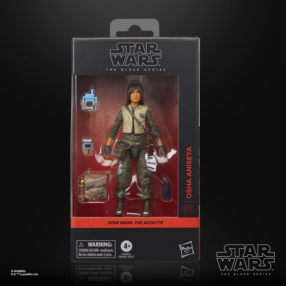 Star Wars: The Acolyte Black Series Action Figure Osha Aniseya 6-inch