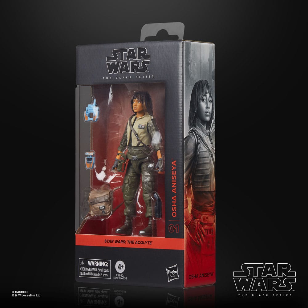 Star Wars: The Acolyte Black Series Action Figure Osha Aniseya 6-inch
