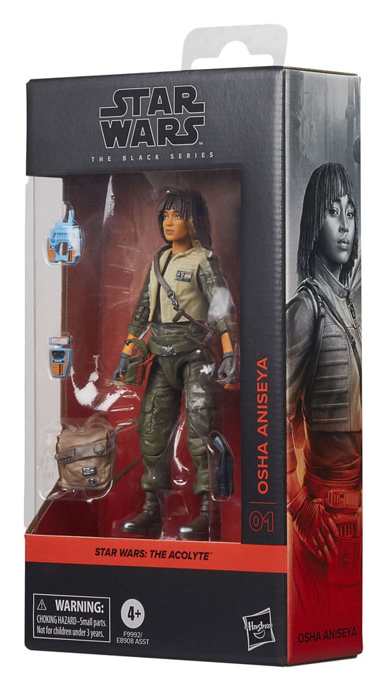 Star Wars: The Acolyte Black Series Action Figure Osha Aniseya 6-inch
